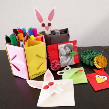 Bookmarks, Pen Stands, Photo Frames and Flowers